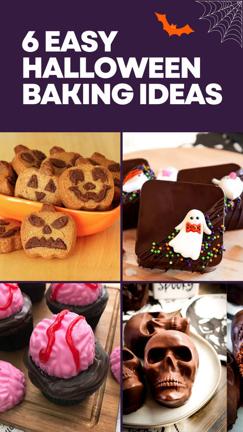 Easy Halloween Baking Ideas to Make with Silicone Molds Easy Halloween Baking, Halloween Baking Ideas, Skull Cakes, Skull Cake, Halloween Baking, Silicone Moulds, Halloween Desserts, Pumpkin Cookies, Party Treats