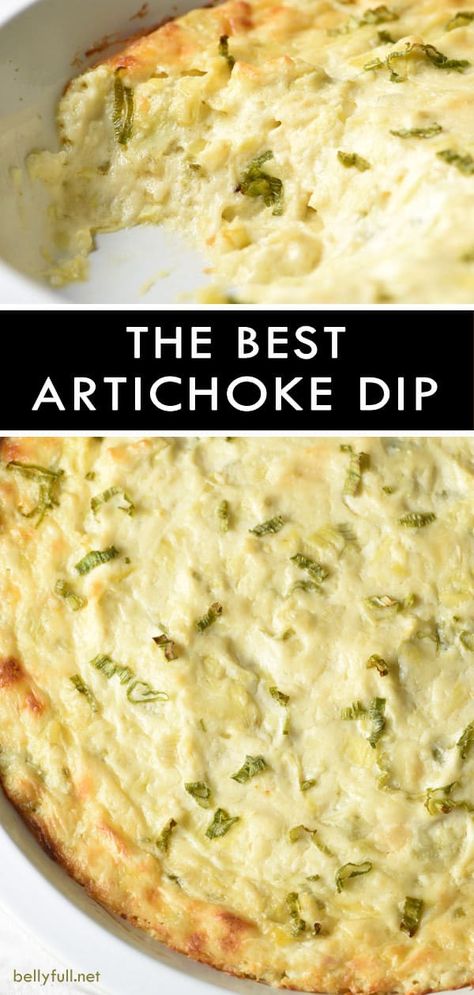 Best Artichoke Dip, Artichoke Appetizer, Artichoke Dip Easy, Hot Artichoke Dip, Artichoke Dip Recipe, Gratin Dish, Artichoke Recipes, Dip Recipes Easy, Artichoke Dip