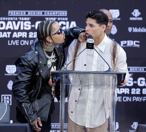 Gervonta Davis Braids, Davis Vs Garcia, Tank Davis, Gervonta Davis, Ryan Garcia, Boxing Images, Anime Rapper, Boxing Girl, Boxing Champions