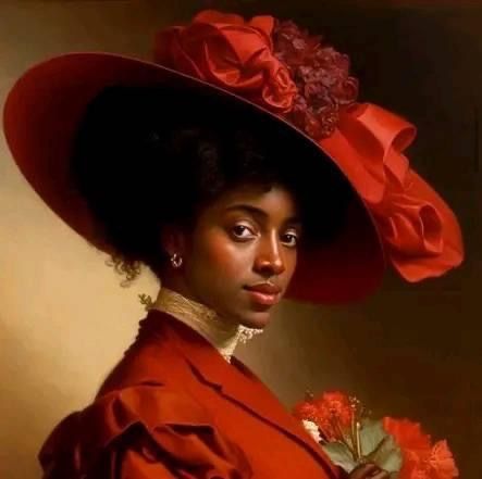 This is an unknown artist’s interpretation of Erzulie Dantor or Ezilí Dantó. The work is called Femme Creole Erzulie in London. A Haitian Loa, Ezilí loosely corresponds to the Yoruba, Oshun. She is the personification of love and the erotic, so she is seductive, flirtatious, loves jewelry, mirrors, sweets and wants to see people happy. She is a Creole woman wearing her little Creole hoop earrings. In New Orleans, there is a very intertwined history and relationship with Haiti. Creole culture in New Orleans was very much in existence and thriving before the mass migration of Creoles from St. Domingue (Haiti) to the city. Black Aristocratic Aesthetic, Black Aristocrats, Erzulie Dantor, Creole Culture, Mass Migration, Afrocentric Art, Black Art Painting, People Happy, Black Art Pictures