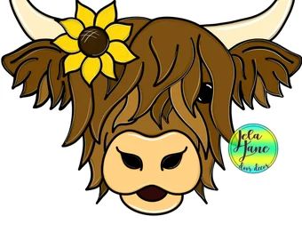 LelaLaneDoorDecor - Etsy Caw Girl, Jaime Jones, Cow Cookies, Cow Craft, Highland Cow Painting, Highland Cow Art, Burlap Projects, Farm Quilt, Cow Pictures