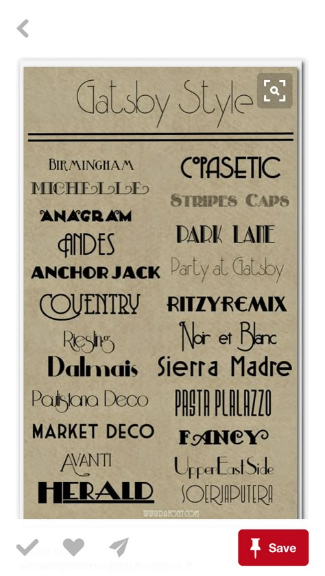 Fonts! Speakeasy Party, Art Deco Party, Roaring 20s Party, Deco Font, Gatsby Themed Party, Roaring 20, Gatsby Theme, Great Gatsby Party, Gatsby Style