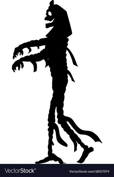 Monster Sillouhette, Mummy Silhouette, Halloween Animation, Zombie Silhouette, Halloween Silhouette, Scary Monster, Mummy Halloween, Halloween Window, Halloween Silhouettes