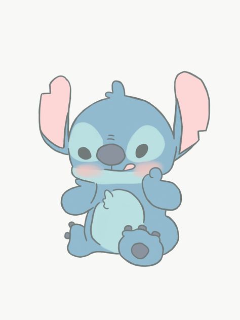 Shop this cute sticker and more #disney #liloandstitch #stitch #redbubble #stickers #shopping #art Anime Base Couple, Stitch Template, Athletic Wallpaper, Stitch Kawaii, Stitch Coloring, Baby Stitch, Stitch Coloring Pages, Panda Illustration, Pink Glitter Wallpaper