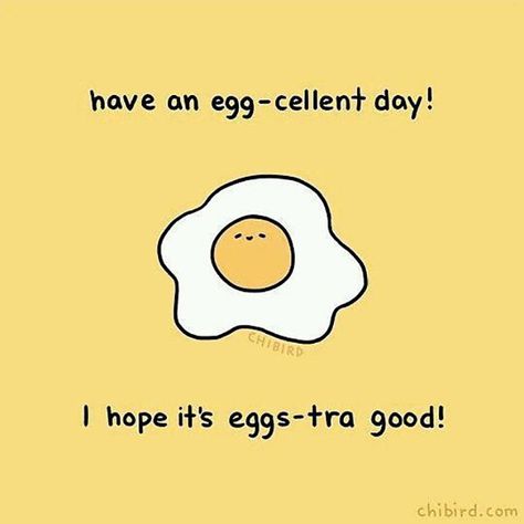 Illustration by Chibird. These egg puns will crack you up unless you're hard-boiled or just a bad egg. Enjoy them near Easter, Ostara, or any spring holiday! #easterpuns #springpuns #eggpuns #puns Egg Puns, Funny Eggs, Letter Ideas, Cute Puns, Pun Card, Phone Wallpaper Quotes, Food Puns, Quote Backgrounds, Boyfriend Quotes