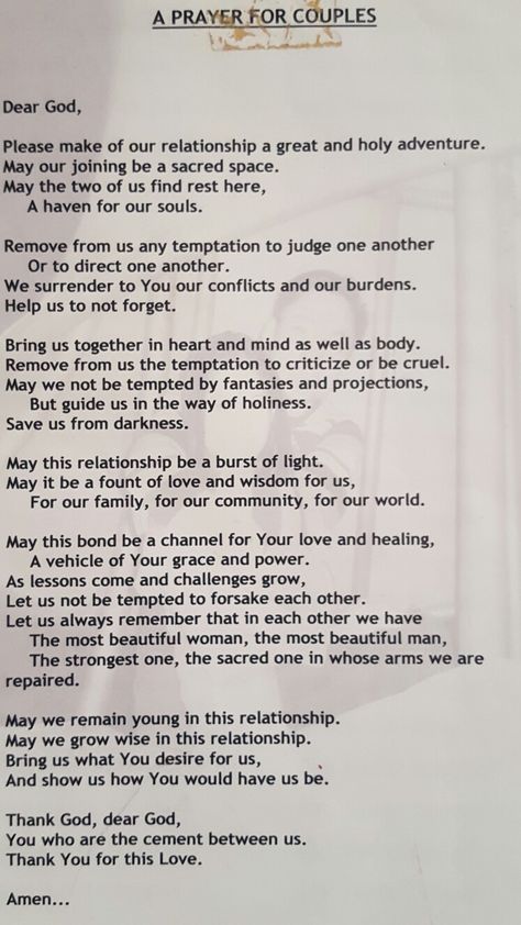 A prayer for couples by Marriane Williamson Prayers For Dating Couples, Prayers For Relationship Dating, Pray For Relationship Couple, Night Prayer For Couples, Scripture For Couples, Prayer For Boyfriend Strength, Couples Devotionals Dating, Bible Verses For Couples Dating, Prayers For Couples To Pray Together