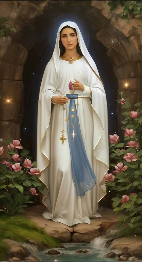 Immaculate Mary, Mary Jesus Mother, Mother Mary Pictures, Blessed Mother Statue, Mary Images, Jesus Mother, Virgin Mary Art, Mother Mary Images, Blessed Mary