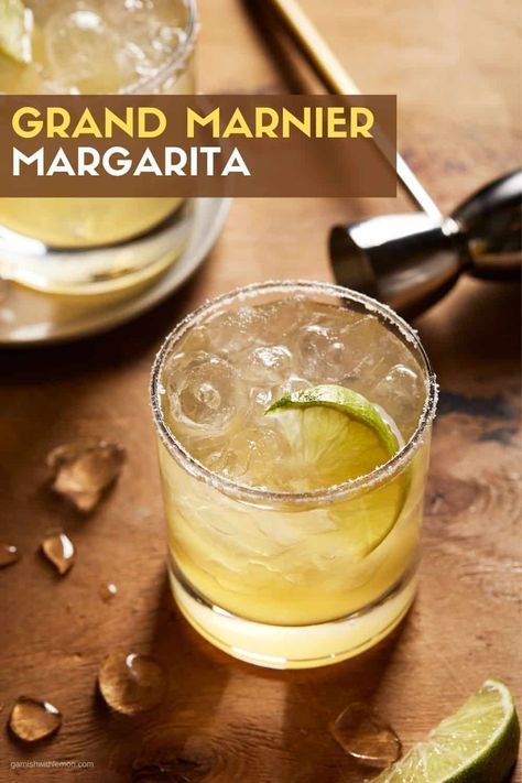 Grand Marnier Margarita, Golden Margarita, Batch Cocktail Recipe, Greek Dip, Easy Margarita, Seasonal Drinks, Martini Recipes, Margarita Recipe, How To Make Drinks