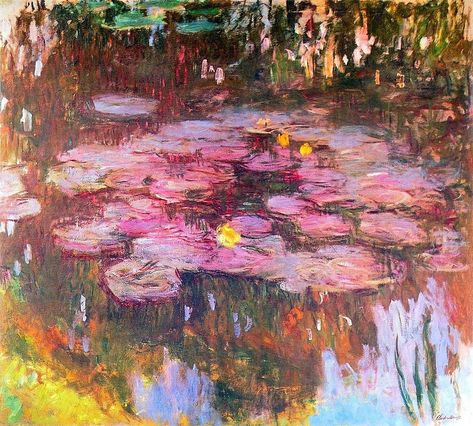 Artist Monet, Claude Monet Water Lilies, Claude Monet Paintings, Claude Monet Art, Monet Water Lilies, Monet Art, Water Lilly, Monet Paintings, Oil Painting Reproductions