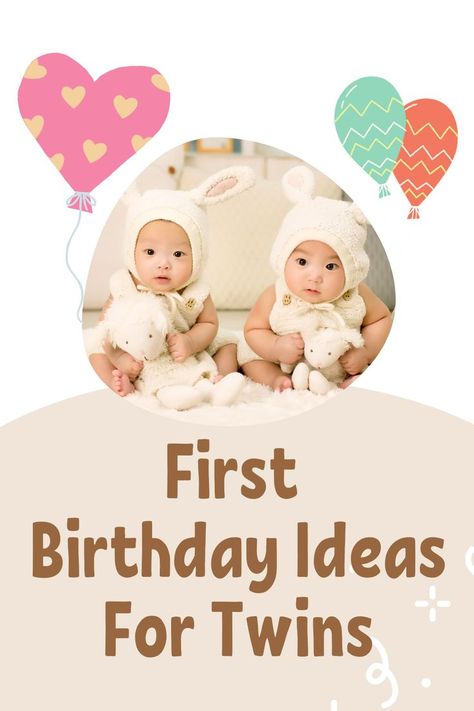 As your adorable twins approach their first birthday, make it an unforgettable moment for everyone. Dive into our marvelous guide filled with unique and memorable first birthday ideas catered just for your special duo. Be inspired by themes, games, and scrumptious cake ideas that will leave your guests marveling at your creativity, and your twins beaming with joy.