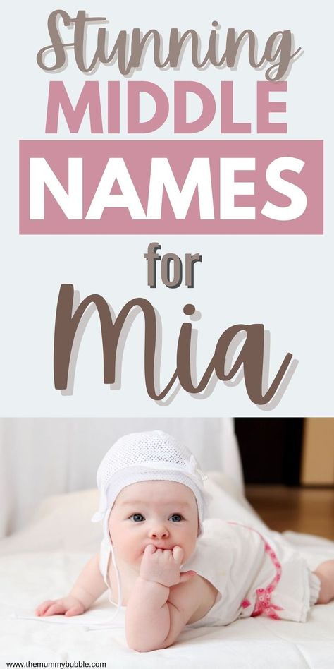 Stunning middle names for Mia plus their meanings. Over 200 middle name ideas that work great with Mia. Middle Name Ideas, Middle Names, Name Ideas, Middle Name, First Name, First Names, Parenting Hacks, Baby Names, The Middle