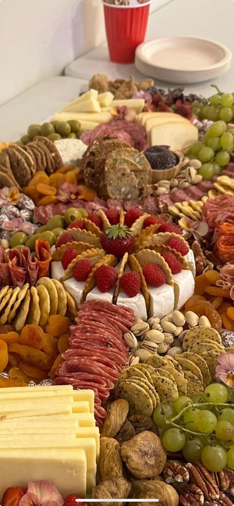 Impressive Charcuterie Board, Spa Charcuterie Board, Queso Charcuterie Board, Two Tier Charcuterie Board, Apples On Charcuterie Board, Layered Charcuterie Board, Event Charcuterie Board, Charcuterie For Pregnant Women, Charcuterie Board 10-12 People