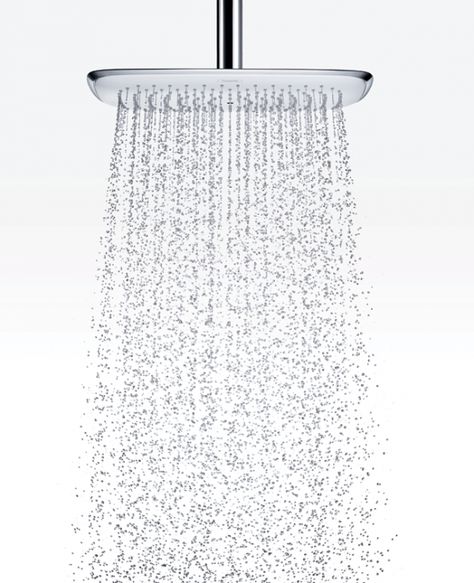 shower head-- LOVE Best Rain Shower Head, Hansgrohe Bathroom, Designer Bathroom, Shower Filter, Modern Bathrooms, Homeward Bound, Rainfall Shower Head, Modern Shower, Rainfall Shower