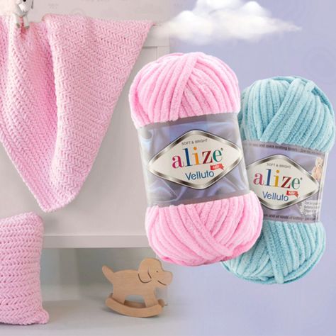 Soft texture, velvety shine! Alize Velluto is a perfect choice for baby blankets, toys, and winter projects. Its texture is so comforting, it's like therapy just to touch it! 💕✨ #AlizeVelluto #VelvetYarn #SoftTouch #Handmade #KnittingLove #hobbyshopycom #yarnsale #knittinginspiration #colorfulyarn #crochetinspiration #yarnaddict #yarnlove #crochetlove #handmadelove #crochet #knittingsofinstagram #knitknitknit #yarnlife #yarnasmr #crochêterapia #ovillos #tejer #crochetera #crochethérapie #cr... Winter Projects, Yarn For Sale, Winter Project, Gift List, Knitting Inspiration, Soft Texture, To Touch, Soft Textures, Baby Blankets