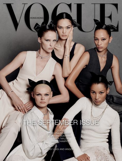 Vogue Hong Kong September 2023 Covers by Luigi & Iango — Anne of Carversville Selena Forrest, Abby Champion, Vogue Hong Kong, Lineisy Montero, Cara Taylor, Hong Kong Fashion, Resort 2020, Vogue Beauty, V Magazine