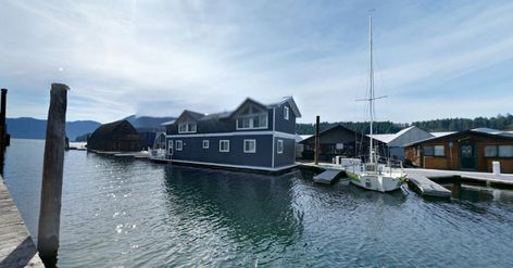 Float House, Floating Homes, Waking Up In The Morning, Floating City, Houseboat, House Boat, The Sound, In The Morning, Idaho