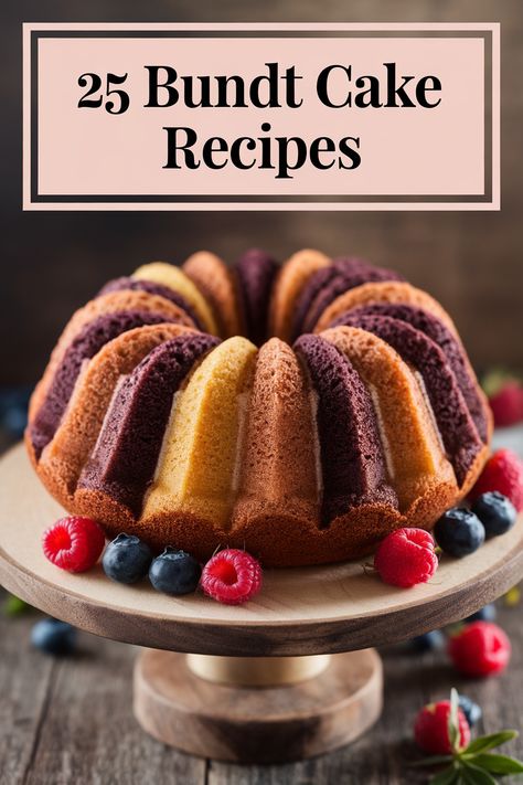 Bundt cake recipes are a showstopper with their beautiful ring shape and fluted designs. Discover classic bundt cakes like lemon, chocolate marble, and pumpkin spice, plus glazing techniques and baking tips for perfect results in decorative bundt pans. These easy bundt cake recipes will make you the star baker of any gathering. Recipes With Bundt Pan, Choc Bundt Cake Recipe, 12 Cup Bundt Cake Recipe, Bundt Cake Pan Recipes, Bundt Cake Decorating Ideas, Vanilla Loaf, Moist Bundt Cake, Cake Recipes Strawberry, Breakfast Bundt Cake