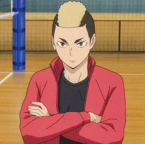 Haikyuu!! Nekoma High | #4 Ace & Outside Hitter Yamamoto Haikyuu, Yandere Haikyuu, Taketora Yamamoto, Nekoma Team, Haikyuu Comic, Haikyuu Pictures, Haikyuu Boys, Haikyuu Nekoma, New Student