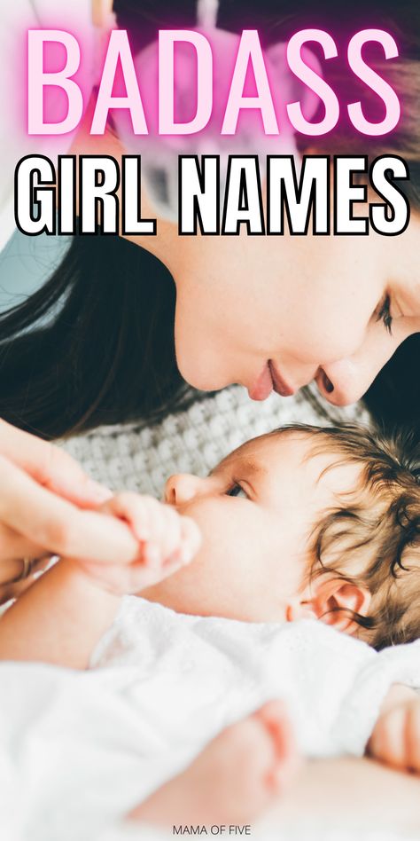 Check out this list of girl names that are tough! You'll love these badass names for girls! Powerful Women Names, Powerful Names For Women, Badass Names For Girls, Badass Female Names, Badass Names For Women, Edgy Girl Names, Powerful Female Names, Bad Girl Names, Badass Girl Names