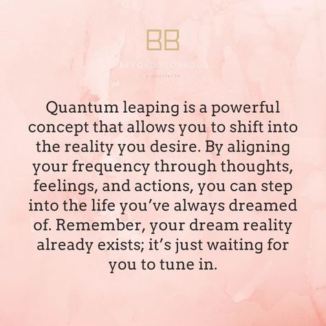 Comment SP to get free SP manifestation Guide Quantum Leap to Your Dream Reality! 🌌 Believe it or not, your desired life already exists in a parallel universe. 🌎 By aligning your thoughts, feelings, and actions with that reality, you can shift into it. 💫 Quantum leaping is the key to manifesting your dreams. Are you ready to take the leap? 🚀 #QuantumLeap #ManifestYourDreams #PositiveVibes #LawOfAttraction #PersonalGrowth #BelieveInYourself #beyondblossom #physics Quantum Physics Manifestation, Quantum Leaping Manifestation, Quantum Leap Quotes, Sp Manifestation, Quantum Leaping, Crystal Knowledge, Manifestation Guide, Dream Reality, Quantum Leap