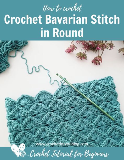 Crocheting Tips, Bavarian Crochet, Free Form Crochet, Crochet Tatting, Square Crochet Pattern, Round Crochet, 4mm Crochet Hook, Crochet Tutorials, Square Crochet