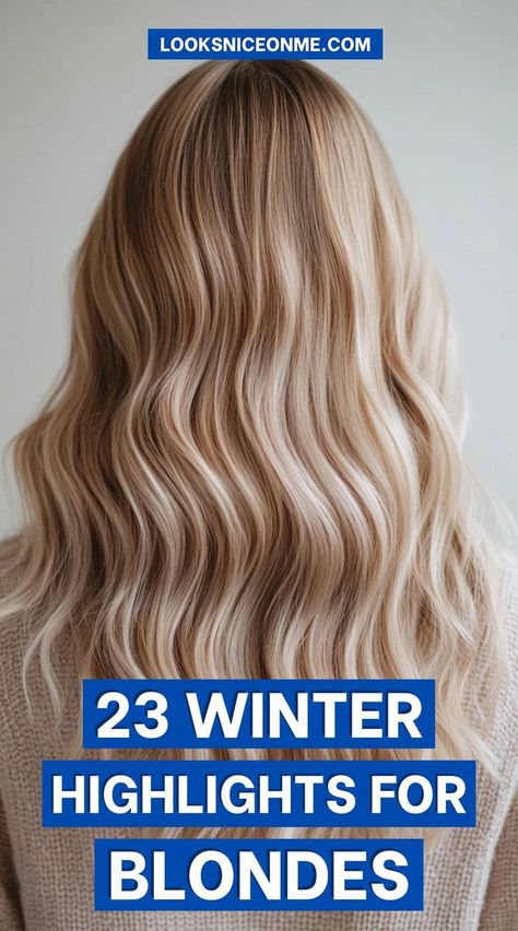 In this article, we’ll explore a variety of winter highlight ideas specifically for blondes, helping you choose a hairstyle that complements your skin tone and personal style. For those wondering which shades and styles are best for winter, the answer lies in understanding how different tones interact with cooler weather. Holiday Blonde Hair, Champagne Blonde Hair With Highlights, Best Hair Colour For Pale Skin Blue Eyes, Blonde Cool Tone Highlights, Fall Color For Blondes, Types Of Blonde Highlights, Winter 2024 Blonde Hair Trends, Cool Hair Color Ideas For Blondes, Frosted Blonde Hair