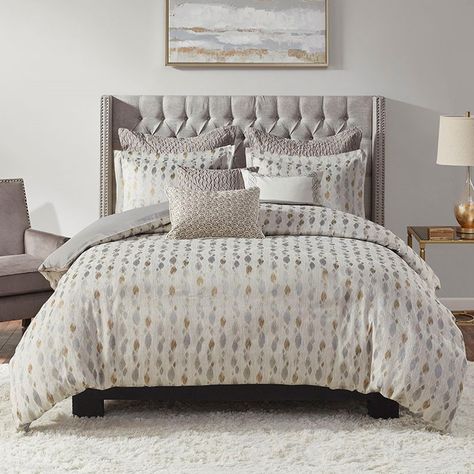 Great deals on Hampton Park Sanctuary 9-Piece King Comforter Set in Taupe from NFM.com with our low price guarantee! Shop now! Bed Pillow Sizes, Comforter Bedding Sets, King Comforter Sets, Material Bed, King Bedding Sets, Queen Comforter Sets, The Madison, Queen Bedding Sets, Madison Park