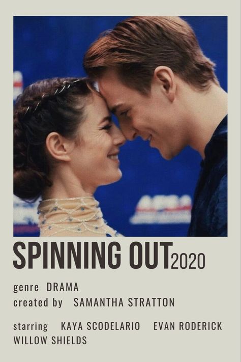 spinning out polaroid movie poster #spinningout #hulu #movieposter #albumposter #songposter #albumposter #wallpics #wallpictures #wallart #roominspo #polaroid #polaroidposter Spinning Out Poster, Spinning Out Aesthetic, Spinning Out, Evan Roderick, Mystery Tv Series, Disney Sheet Music, Polaroid Movie Poster, Best Tv Couples, Polaroid Posters