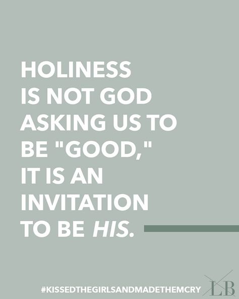 Holiness Quotes, New Life Quotes, Lisa Bevere, Mean To Be, Word Of Faith, Christian Encouragement, It's Meant To Be, God Jesus, Spiritual Inspiration