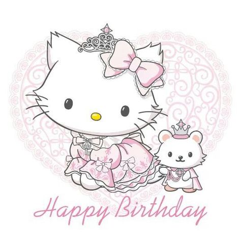 Charmmy Kitty Pink Twitter, Princess Kitty, Charmmy Kitty, Images Kawaii, Cat Art Illustration, My Fantasy World, Hello Kitty Art, Art Things, Hello Kitty Pictures