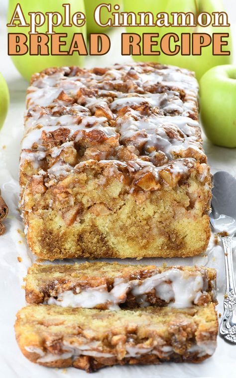 Apple Cinnamon Bread Recipe, Best Apples For Baking, Apple Crumb Cakes, Cinnamon Bread Recipe, Apple Bread Recipe, Apple Cinnamon Bread, Apple Fritter Bread, Apple Crumb, Apple Bread