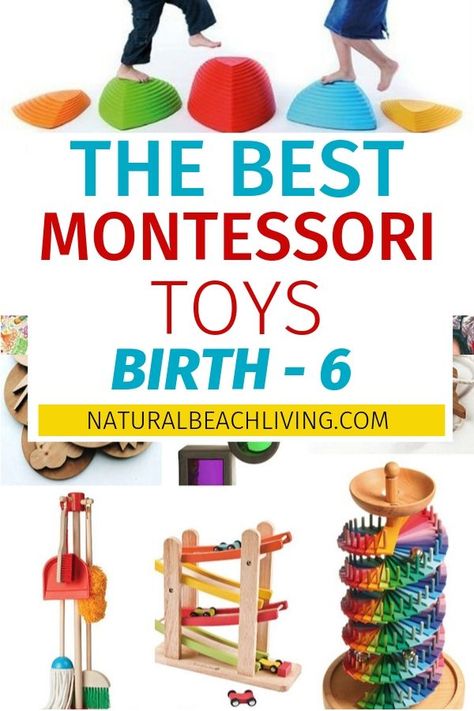 The Best Montessori Toys for Kids - Birth to 6 years old, Montessori Toys for 1 Year Old, Montessori Toys for 2 year old, Montessori toys for 3 year old, Montessori Toys for 4 year old, Montessori Toys for 5 year old, Natural Toys, Montessori Learning toys, Best Montessori Toys, Montessori Gifts, Montessori Toys for Toddlers, Montessori Toys for Preschool, Montessori Activities and Montessori Games- MONTESSORI EVERYTHING! Toys For 1 Year, Montessori Toys 12-18months, Montessori Toys Baby, Montessori Playroom, Montessori Toddler Activities, Natural Toys, Developmental Toys, Preschool Toys, Montessori Toddler