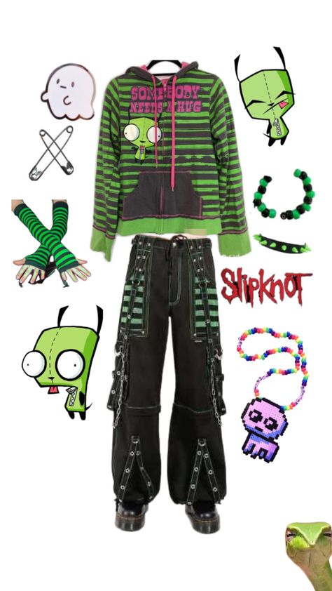 Scene Boy Outfits, Girly Punk Outfits, Scenecore Outfit, Scene Kid Outfits, Scene Clothing, Scene Boys, Alt Clothes, Outfits 2000s, Scene Outfits