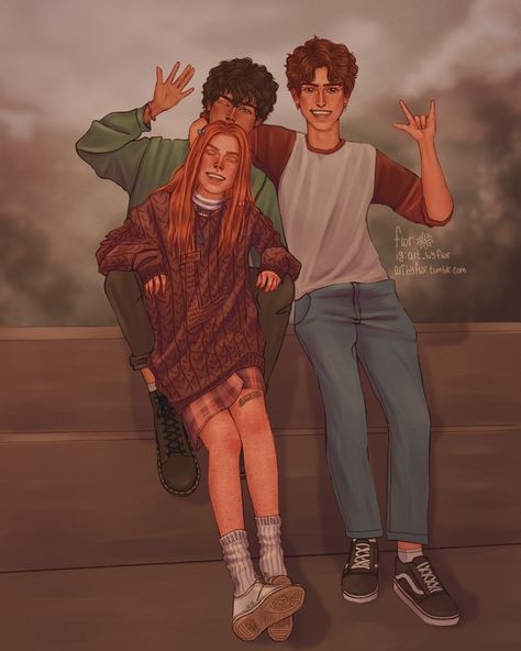 Hp Next Generation Fanart, Potter Siblings, James Sirius Potter, Potter Fanart, Harry Potter Next Generation, Marauders Fan Art, Harry And Ginny, Harry Potter Artwork, Harry Potter Comics