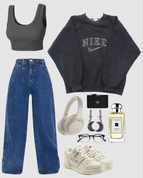 Forensic Outfit Women, Reebok Outfits Woman, Skandinavian Fashion, School Looks, Swaggy Outfits, 가을 패션, Mode Vintage, Mode Inspiration, Casual Style Outfits