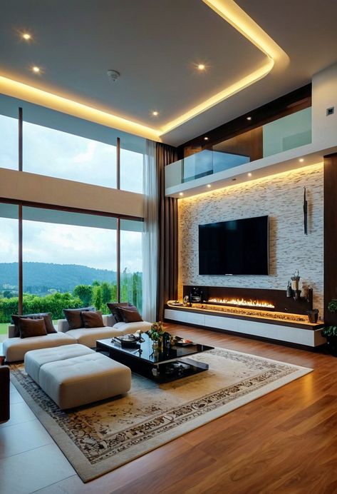 #livingroom   #cozy   #salon  #design   #housedesign  #elegance  #luxurious Luxury Living Room Decor, Bedroom Wall Paint, Modern Houses Interior, Interior Garden, Salon Design, Garage Decor, Home Wallpaper, Luxury Living Room, Living Room Inspiration