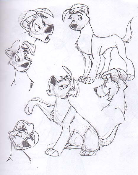 Disney Style Drawing, Heidi Cartoon, Playing With Dog, Cartoon Dog Drawing, Dog Shots, Kids Story, Shot Ideas, Animal Drawings Sketches, Dog Poses