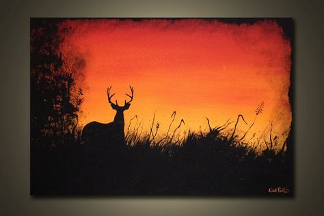 Manly Canvas Painting Ideas, Guy Paintings Ideas, Cold Painting Ideas, Outdoor Painting Ideas On Canvas, Guy Painting Ideas, Manly Painting Ideas, Hunting Painting Ideas, Wood Painting Ideas Easy, Hunting Painting Easy