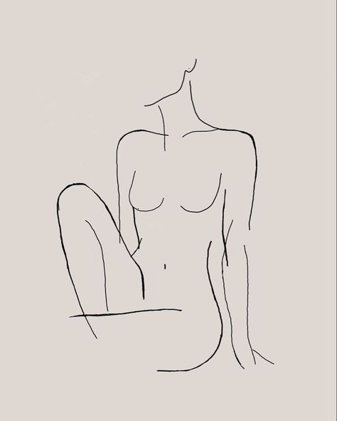 Outlines Of Women's Bodies, Embroidery Woman Outline, Nude Line Drawing Woman Portrait, Art Of Women Body, Woman Minimalist Drawing, Minimalist Body Drawing, Body Line Art Tattoo, Body Drawings Women, Woman Outline Tattoo