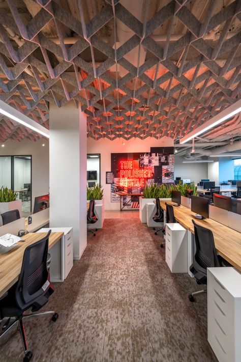 Marketing Agency Office, Advertising Agency Office, Advertising Office, Agency Office, Finance Accounting, Marketing Office, Acoustic Ceiling, Corporate Office Design, Smart Office