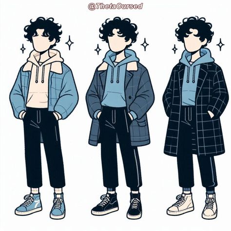 Korean Casual Outfits Men Street Styles, Cool Male Outfits Drawing, Male Cute Outfits, Male Outfit Ideas Aesthetic, Male Oc Outfits, Mens Outfits Drawing, Winter Male Outfits, Male Clothing Styles, Cute Nerdy Outfits