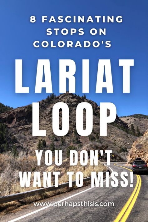 Lariat Loop Scenic Byway, Morrison Colorado, Evergreen Colorado, Colorado Travel Guide, Travel America, Colorado Vacation, Scenic Byway, Colorado Travel, Planning A Trip