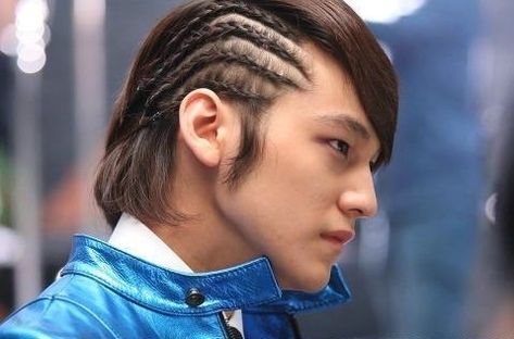 The Interesting Hairstyles Of Asians Tumblr Face, Korean Men Hairstyle, Cornrow Hairstyles For Men, Mens Braids, Mens Braids Hairstyles, Cornrow, Hairstyles For Men, Cornrow Hairstyles, Boys Over Flowers