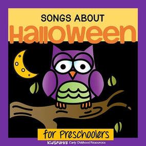 October Songs For Preschool, Halloween Songs For Preschoolers, Preschool Circle Time Songs, Halloween Storytime, Halloween Music Activities, Halloween Rhymes, Curriculum For Preschool, Halloween Theme Preschool, Halloween Lesson Plans