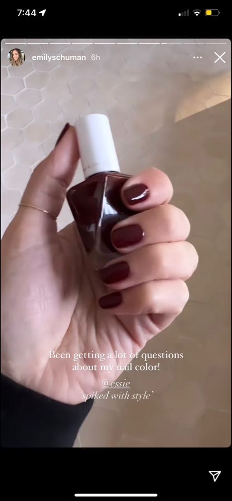 Spiked With Style Essie Gel, Essie Spiked With Style, Essie Gel, Essie, Nail Colors, Beauty Hacks, Nail Polish, Nail Art, Nails