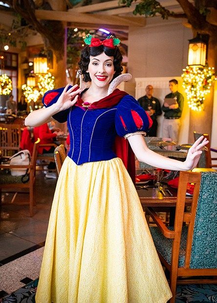 Artist Point Storybook Character Dining Review - #disney #disneyworld Snow White Characters, Disney Female Characters, Festival Of Fantasy Parade, Disney Princess Cosplay, Sleeping Beauty Princess, Disney Tourist Blog, Disney Princesses And Princes, Snow White Disney, Disney Inspired Fashion