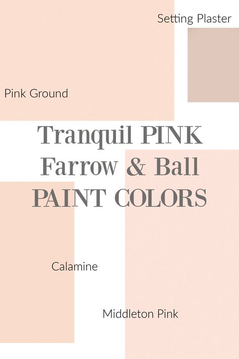 Pink Nursery Paint, Farrow And Ball Pink, Farrow And Ball Colours, Blush Paint, Blush Pink Paint, Nursery Paint Colors, Pink Accent Walls, Lavender Walls, Pink Ceiling