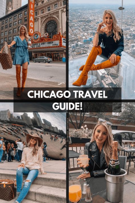 Chicago Aesthetic Outfits, Chicago Places To Visit, The Bean Chicago, Chicago Instagram, Chicago Itinerary, Visiting Chicago, Travel Chicago, Chicago Bean, Chicago Travel Guide