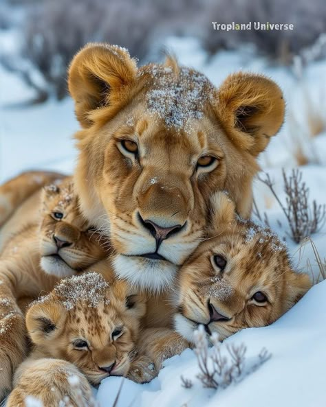 Lioness And Cub Tattoo, Animal Parents, Baby Lions, Lioness And Cubs, Magical Animals, Lion Photography, Lions Photos, Lion Love, Amazing Animal Pictures