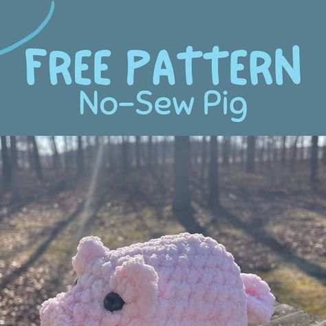 No Sew Pig Crochet Pattern, Crochet Pig Pattern Free No Sew, Cute Pig Crochet Pattern Free, Free No Sew Amigurumi Pattern, Crochet Pig Pattern Free, Pig Crochet Pattern Free, Crotchet Gifts, Pig Amigurumi Free Pattern, Market Patterns